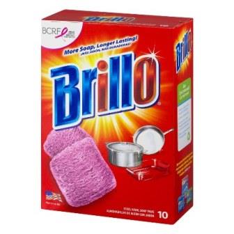 brillo soap pads 10 ct