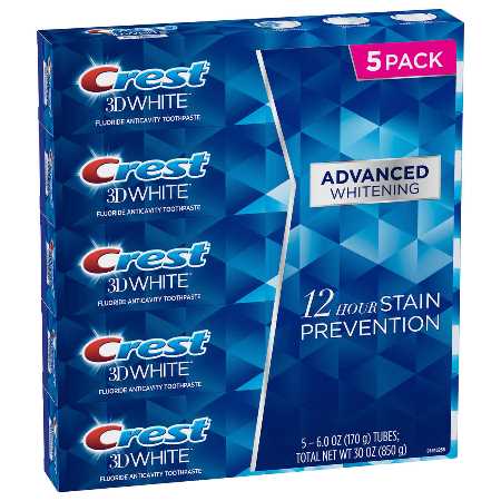 crest 3d advanced whitening toothpaste