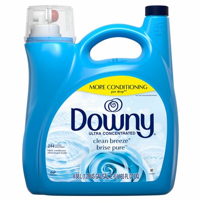 downy ultra concentrated clean breeze 165 oz