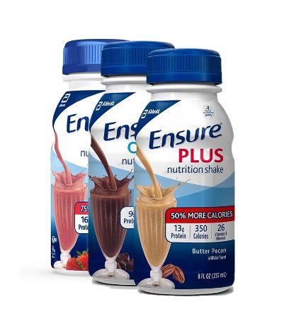 ensure plus nutrition shake 8 oz