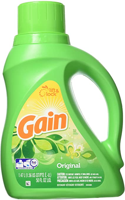 gain liquid detergent 50 oz
