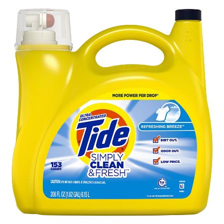 tide simply clean 208 oz